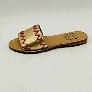 Driver Club USA Womens Malibu Slide Sandals Tan‎ 5M NEW